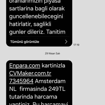 Habersiz Kart Çekimi Ve Uzun İade Süresi Mağduriyeti