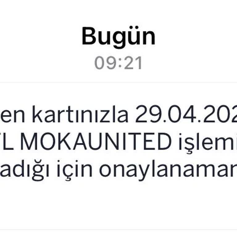 Haberim Dışında Kartımdan Yüklü Miktarda Para Çekilmeye Çalışıldı!