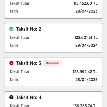 Her Taksit Ödemesinde Yeni Bir Mağduriyet Yaşıyorum