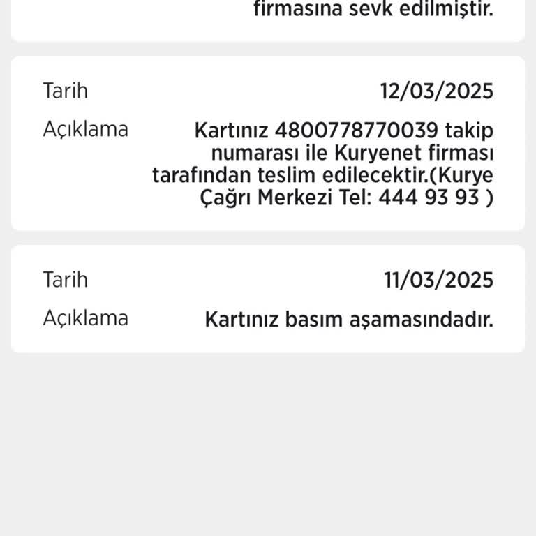 Bir Aydan Fazla Süredir Beklenen Kart Teslim Edilmedi