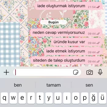 Sipariş Ettiğim Elbise Defolu Ve İade Talebime Dönüş Yapılmıyor