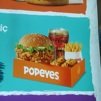 Popeyes Popchicken Menüde Görsel Ve Sunum Hayal Kırıklığı