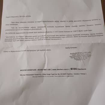 Skechers Ayakkabının Kısa Sürede Yıpranması Ve Olumsuz İnceleme Sonucu