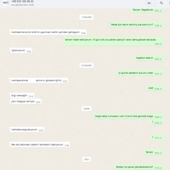 Hatalı Perde Ve İlgisiz Müşteri Hizmeti: 25 Gündür Çözüm Bekliyorum