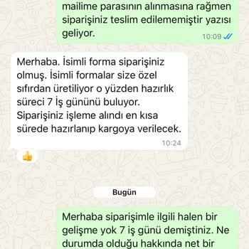 Siparişin Teslim Edilmemesi Ve İletişim Eksikliği Nedeniyle Mağduriyet