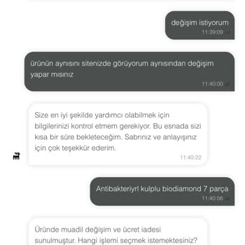 Garanti Kapsamındaki Tencere Setimin Aynısıyla Değişimi Yapılmıyor