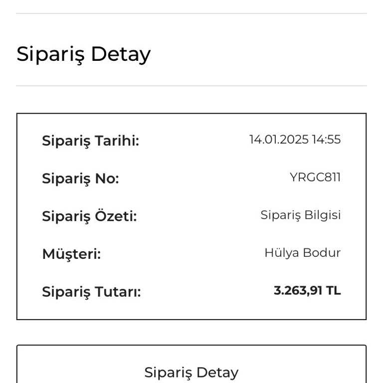 Yargıcı'dan Sipariş İptali Sonrası Para İadesi Yapılmıyor
