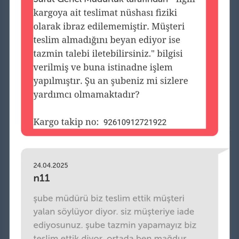 N11 Ve Kargo İşbirliğiyle Mağduriyet: Ürün Teslim Edildi Görünüyor, Para İadesi Yapılıyor!