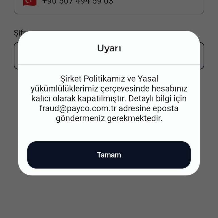 Sebepsiz Hesap Blokesi Ve Ulaşılamayan Destek