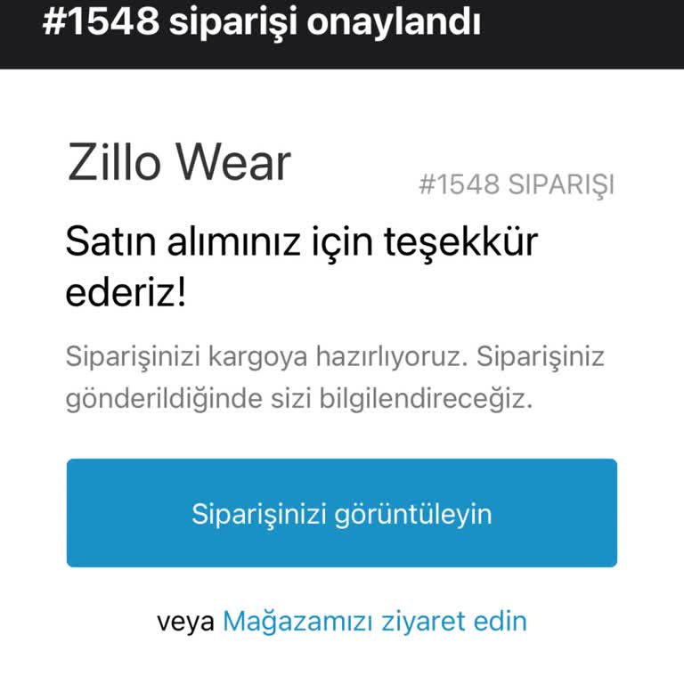 Zillo Wear Yurt Dışı Siparişim 20 Gündür Teslim Edilmedi