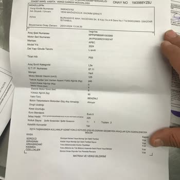 Aldığım Motosikletin Şasi Numarası Sisteme Kayıtlı Değil Mağdurum
