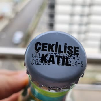 Schweppes İçecekte Yabancı Yeşil Maddelerle Karşılaştım