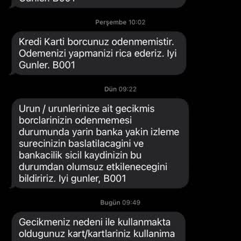 Garanti BBVA Hesabım Olmamasına Rağmen Sürekli Borç Bildirimi Alıyorum!