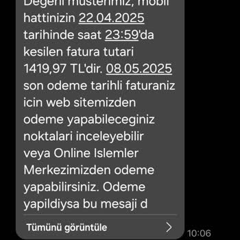 Hattımı Taşıdım, Yüksek Fatura Şoku!