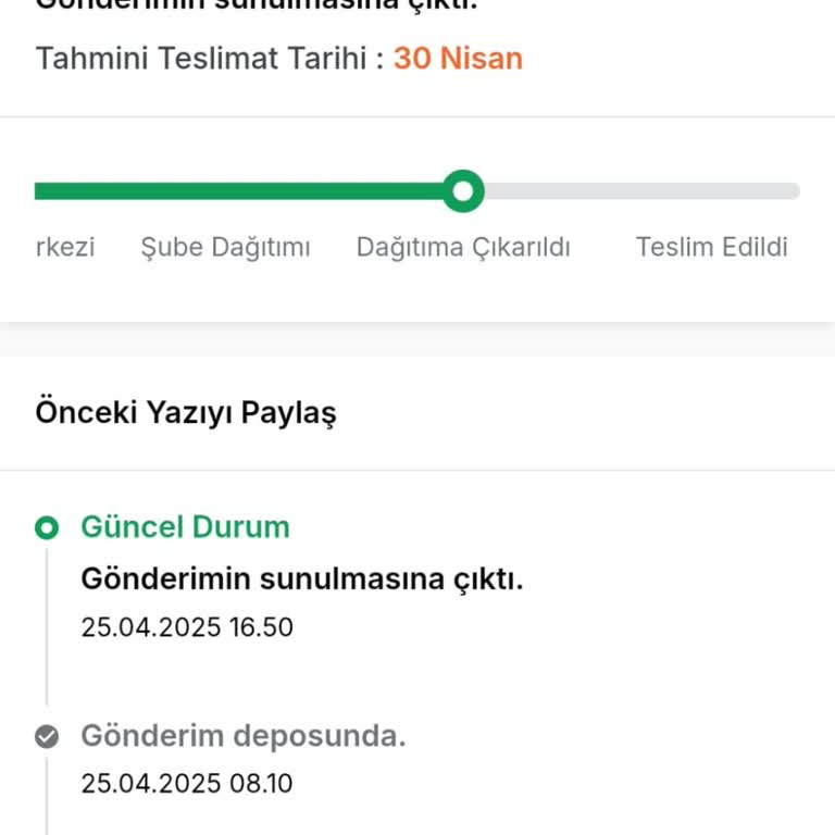Teslimat Sürecindeki Bilgi Eksikliği Ve Gecikme Mağduriyeti