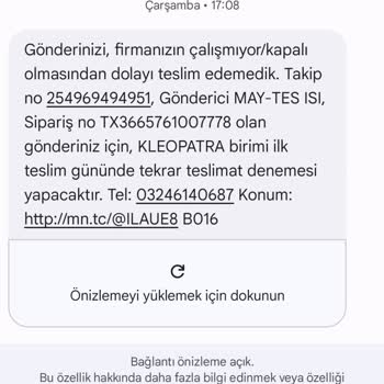 Kargom Teslim Edilmeden İade Edildi, Müşteri Hizmetleri Çözüm Sunmuyor