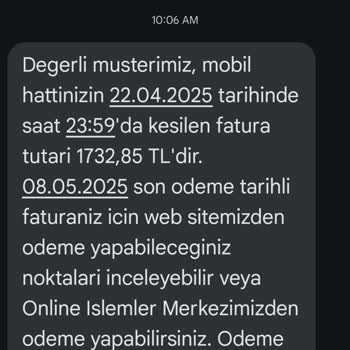 Çifte Fatura Ve Müşteri Hizmetlerine Ulaşamama Mağduriyeti