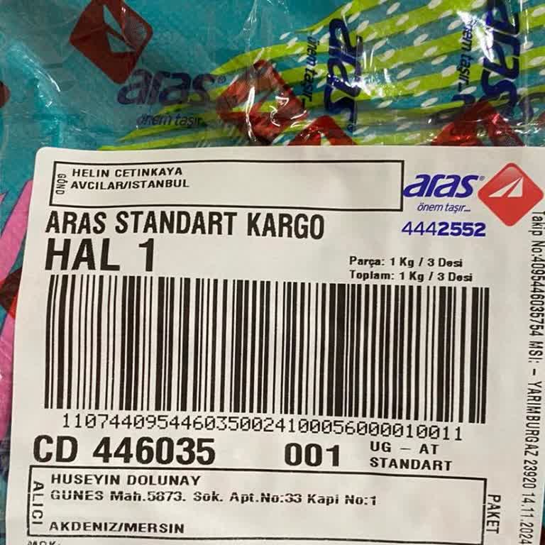 Aras Kargo Kaybolan Kargomun 6 Aydır Tazmin Edilmemesi Ve İletişimsizlik