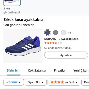 Amazon'dan Alınan Adidas Ayakkabının Kısa Sürede Hasar Görmesi Ve Satıcı Desteği Eksikliği