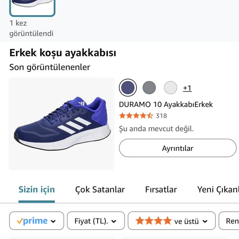 Amazon'dan Alınan Adidas Ayakkabının Kısa Sürede Hasar Görmesi Ve Satıcı Desteği Eksikliği