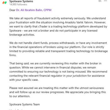 CTrader'ın İhmaliyle Fonlarım Mağdur Edildi