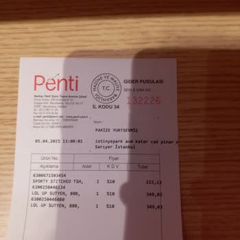 Penti Online İade Sürecinde Gecikme Ve İlgisizlik