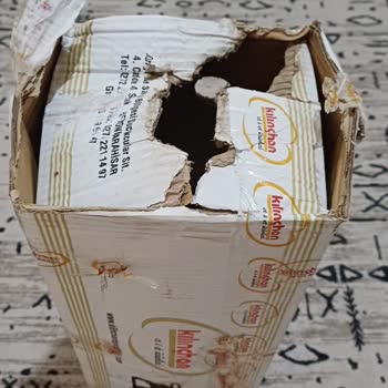 Yurtiçi Kargomun Sucukları Eksik ve Kutusu Parçalanmış Teslim Edildi