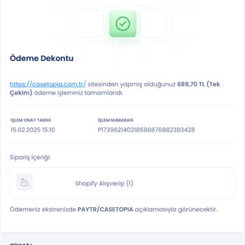 Sipariş Verilen Kılıfın Teslim Edilmemesi Ve İletişimsizlik