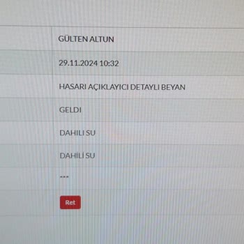 Türkiye Sigorta Hasar Dosyam Eksper Gönderilmeden Reddedildi, Mağdur Edildim