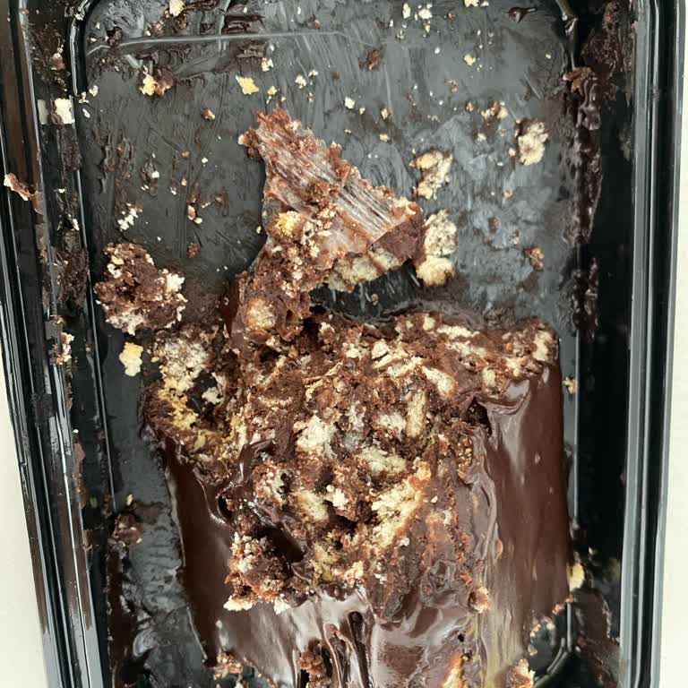 Aldığım Mozaik Pastadan Çikolata Poşeti Çıktı