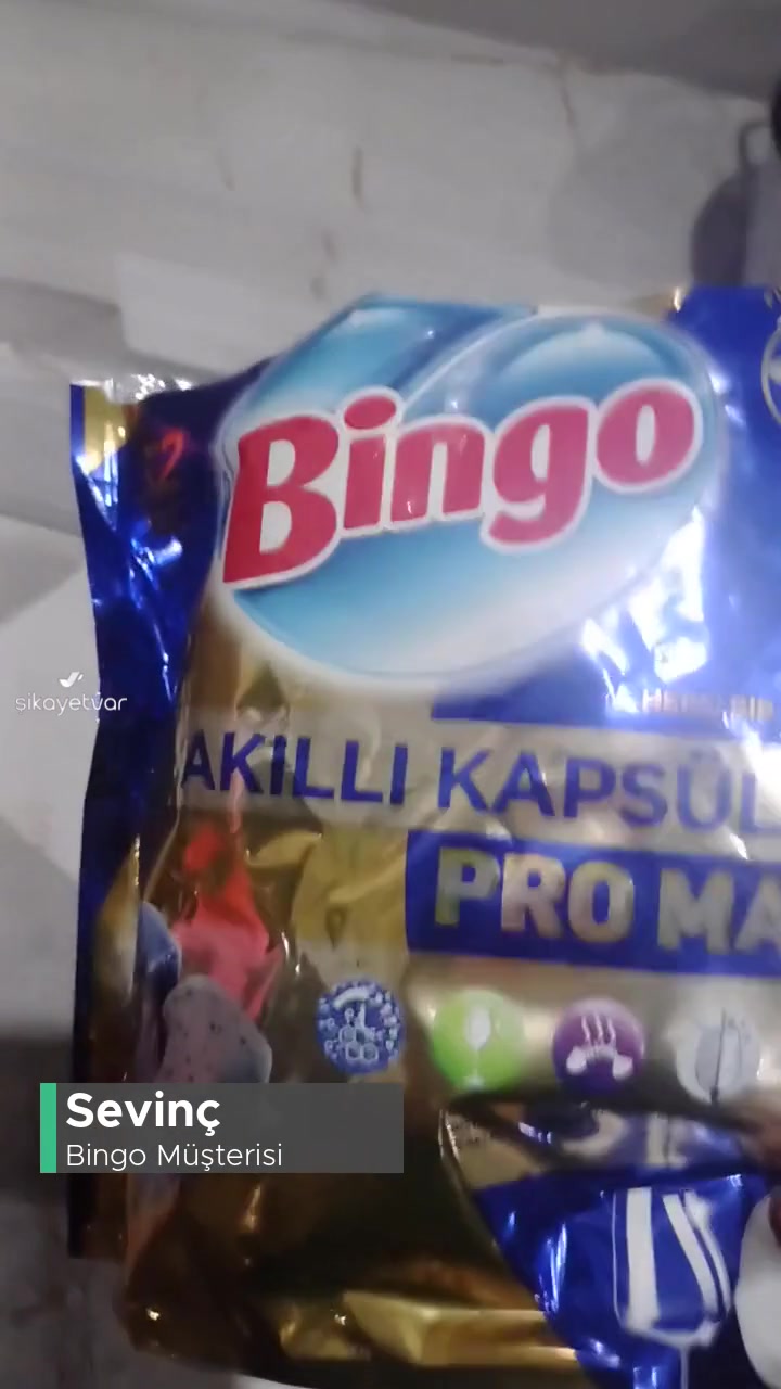 Bingo Deterjan Pakette Yazan Sayıdan Az! videonun kapak resmi