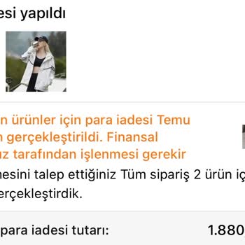 Temu'dan Yapılan İade Ödemesi Gecikti, Param Hala Hesabıma Yatmadı