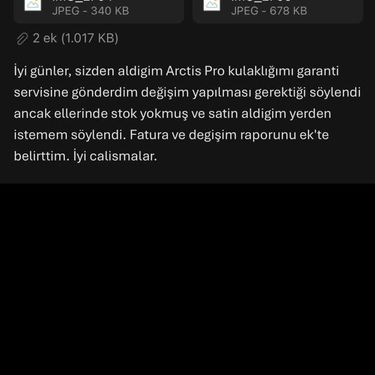 İtopya'dan Alınan Kulaklığın İadesinde 3 Aydır Çözülmeyen Para İadesi Sorunu