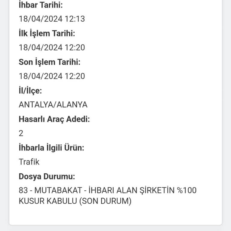 Türkiye Sigorta Taleplerime Günlerdir Yanıt Vermiyor Çaresiz Kaldım