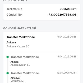 Kargolarım Sürekli Geri Gönderiliyor Ve Açıklama Yapılmıyor
