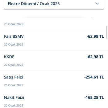 Kredi Kartı Ekstresinde Hatalı Faiz Ve Aidat Kesintileri