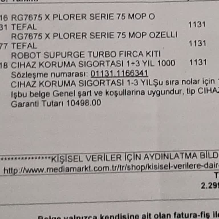 Sürekli Arızalanan Tefal Xplorer 75 Süpürge Mağduriyeti