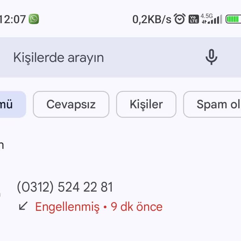 Şüpheli Telefon Numarası Hakkında Endişe Ve Araştırma Talebi