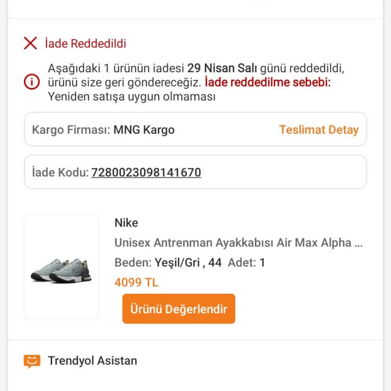 Trendyol İade Sürecinde Mağduriyet Ve İş Birliği İddiası