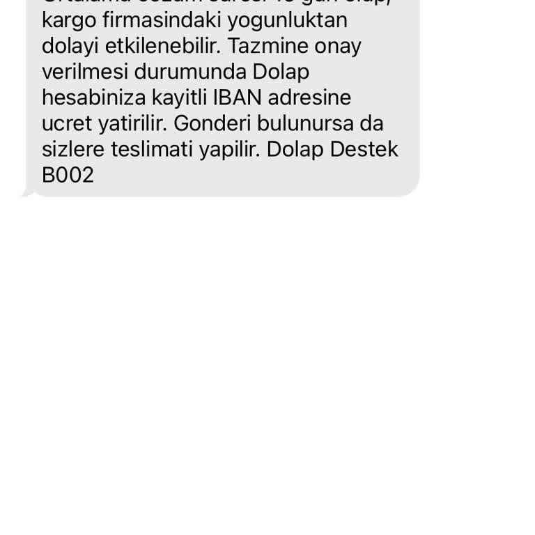 Satılan Ürünün Kaybolması Sonrası Ücretimin İade Edilmemesi Ve Geciken Tazminat Süreci