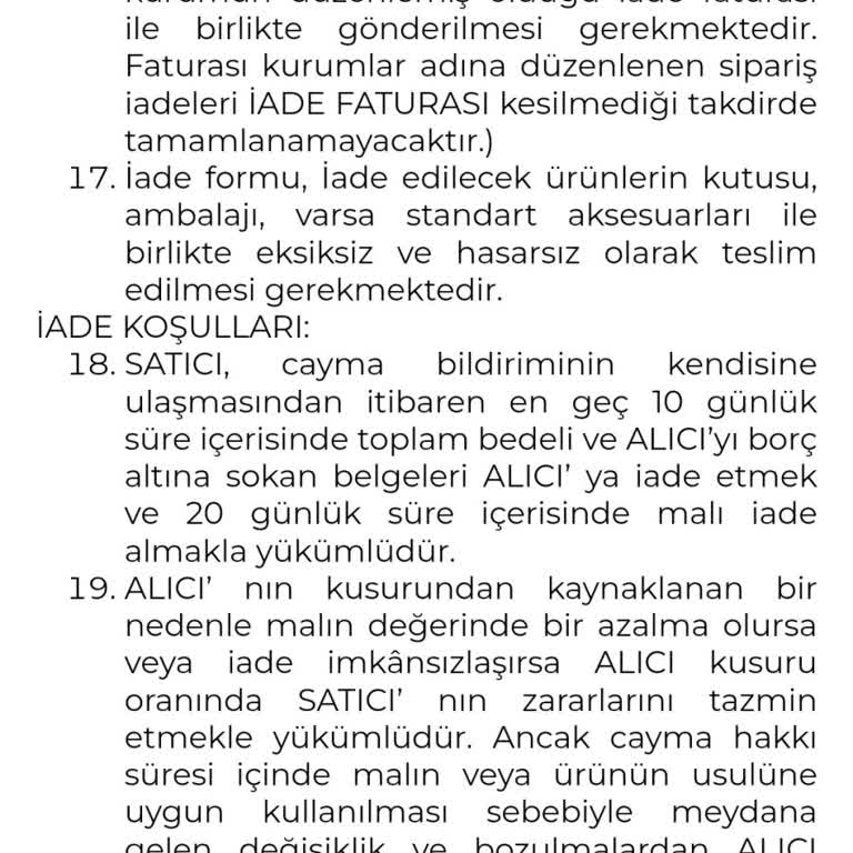 İade Talebim Reddedildi, Müşteri Hizmetlerine Ulaşamıyorum