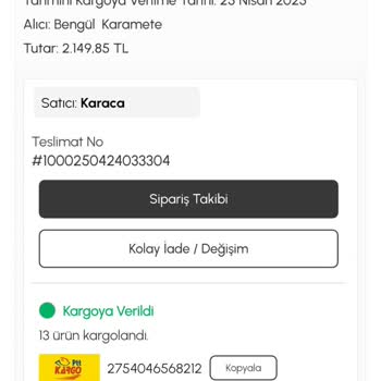 Kötü Paketleme Ve Yetersiz Müşteri Hizmeti