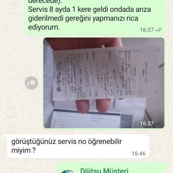 Bir Yıldır Çözülemeyen Klima Arızası Ve Servis Sorunu
