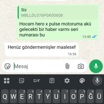 Hero Motosikletimde Yüksek Devir Sorunu Ve Akü Tedarik Problemi