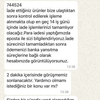 İade Edilen Ürünümün Ücreti 15 Gündür Ödenmiyor, Ulaşamıyorum