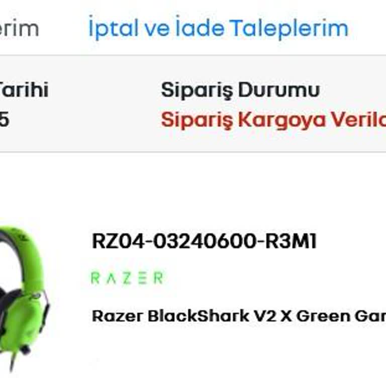 İade Edilen Kulaklık İçin Haftalarca Çözüm Ve Geri Dönüş Alamadım