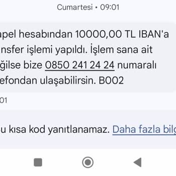 Onayım Olmadan Hesabımdan Para Transferi Yapıldı, Destek Alamadım