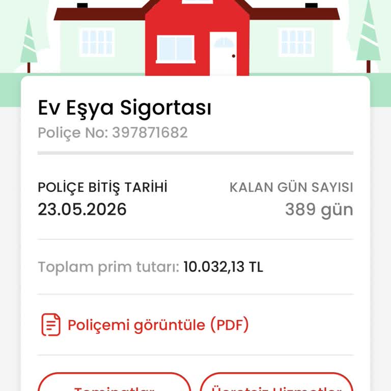 Otomatik Yenilenen Konut Sigortası Poliçesi İptal Edilemiyor