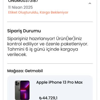 Siparişim Defalarca İptal Edildi, Bilgilendirme Yapılmadı