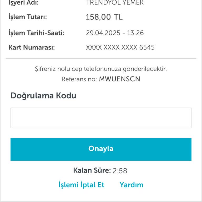 3D Secure Kodları Gelmiyor, Online Alışveriş Yapamıyorum